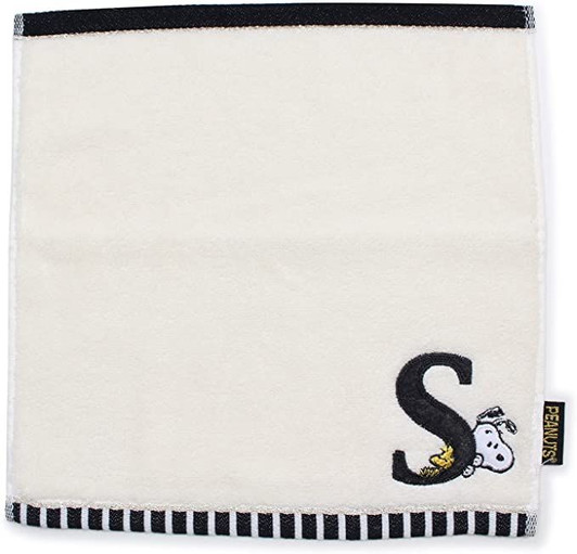 Snoopy Initial Mini Towel S Snoopy Initial Mini Towel S