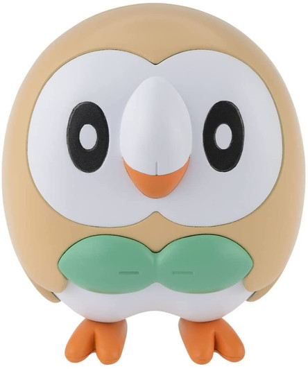Bandai Pokemon Plamo Quick!! Rowlet Plastic Model