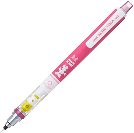 Mitsubishi Pencil uni Kuru Toga Mechanical Pencil 0.3mm Disney  Minnie Mouse