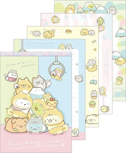 San-x Sumikko Gurashi Memo Pad Koinu Series MH08201