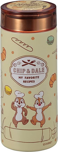 Pearl Metal Disney Smart Bottle 200ml Chip 'n Dale Cooking
