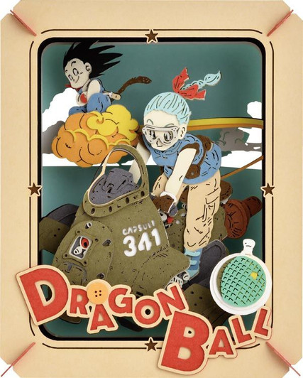 Ensky PT-255 Paper Theater Dragon Ball Adventure of Goku and Bulma 2