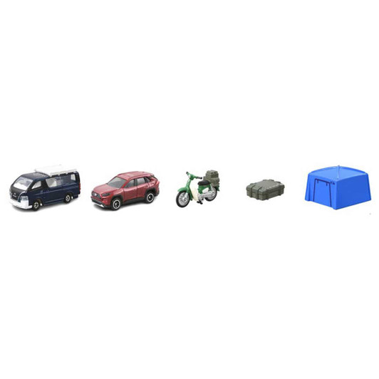 Takara Tomy Tomica Let's Go With Tomica Auto Camp Set
