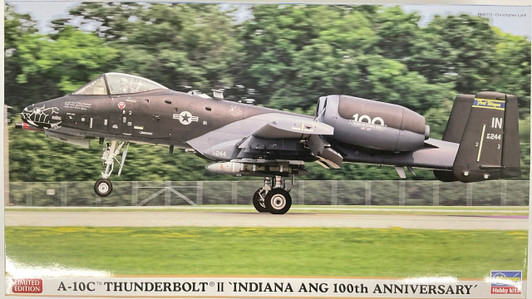 Hasegawa 1/72 A-10C Thunderbolt II Indiana Air Force 100th Anniversary Plastic Model