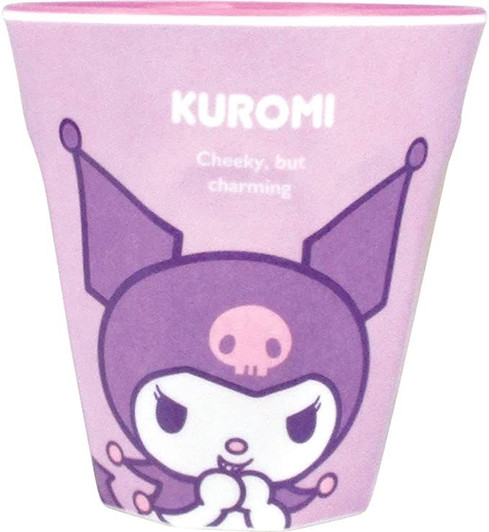 T's Factory Sanrio Melamine Cup Simple Kuromi T's Factory Sanrio Melamine Cup Simple Kuromi