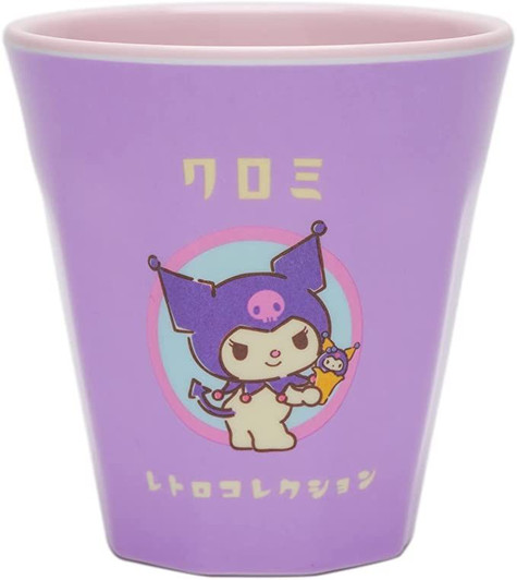 T's Factory Sanrio Melamine Cup Retro Kuromi T's Factory Sanrio Melamine Cup Retro Kuromi