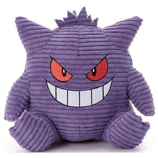 Pokemon Center Corduroy Plush Gengar