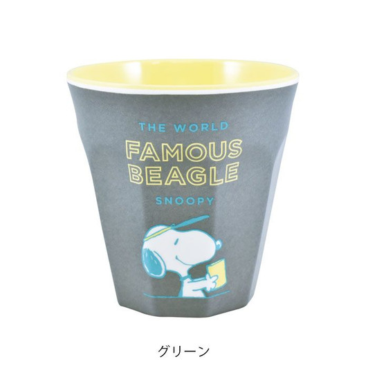 K.ONISHI M.D. Melamine Tumbler Snoopy Visor Green K.ONISHI M.D. Melamine Tumbler Snoopy Visor Green