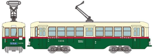 Tomytec Nagoya Municipal Transportation Bureau Type 1400 (N scale)