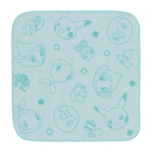 Pokemon Center Original Hand Towel Pikachu & Sinnoh Pokemon