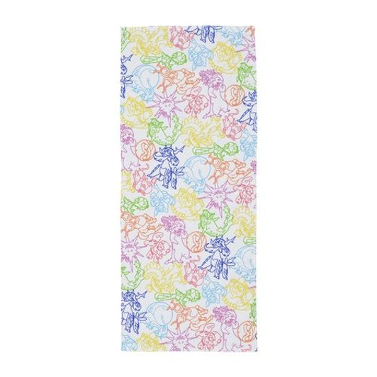Pokemon Center Original Face Towel Hisui Neon Color