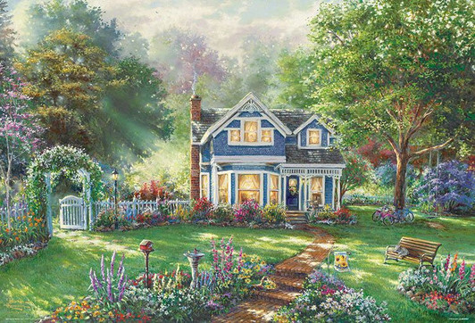 Beverly S92-509 Jigsaw Puzzle Springtime Memories (2000-S Pieces)