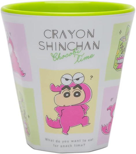 T's Factory Crayon Shin-chan Melamine Cup Chocobi Time
