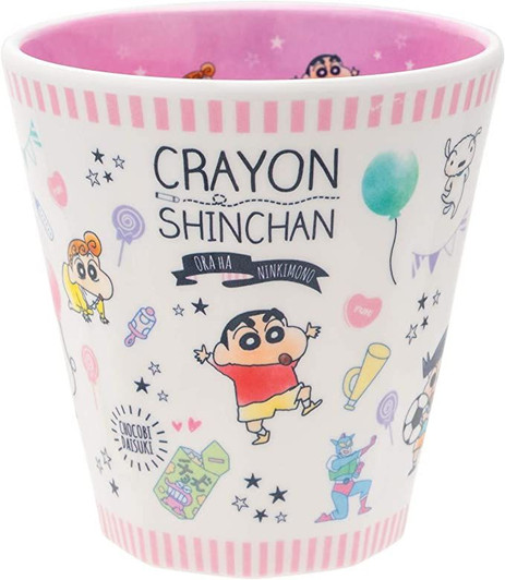T's Factory Crayon Shin-chan Melamine Cup Friends