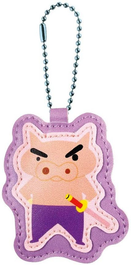 T's Factory Crayon Shin-chan Name Keychain Mascot Buriburizaemon