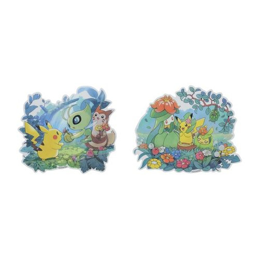 Pokemon Center Original Wall Sticker Set (2 pcs) Dress up & Souvenir