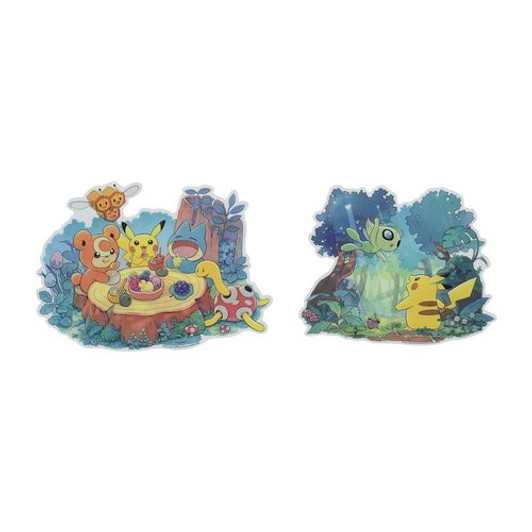 Pokemon Center Original Wall Sticker Set (2 pcs) Encounter & Hospitality