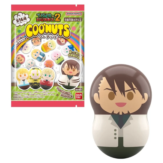 Bandai Candy Coo'nuts Tiger & Bunny 2 14pcs Box (Candy Toy)