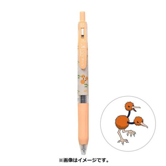 Pokemon Center Original SARASA Ballpoint Pen 0.5mm Pokemon Shirts Pattern Doduo