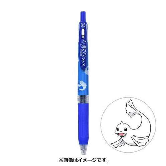 Pokemon Center Original SARASA Ballpoint Pen 0.5mm Pokemon Shirts Pattern Dewgong