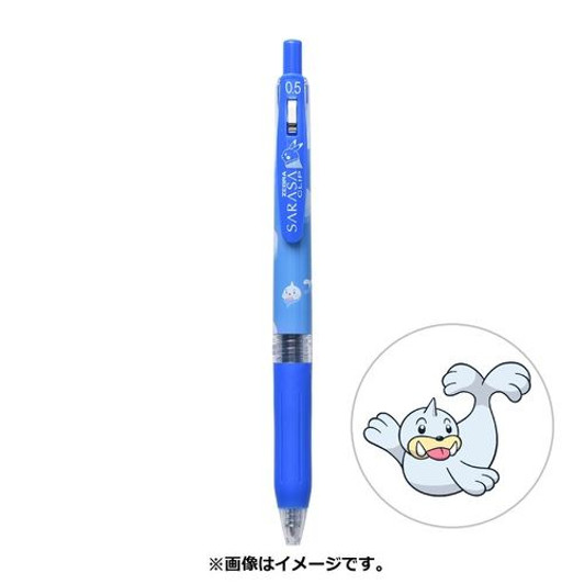 Pokemon Center Original SARASA Ballpoint Pen 0.5mm Pokemon Shirts Pattern Seel