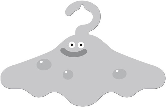 Square Enix Smile Slime Metabble is Hanging! Hanger (Dragon Quest)