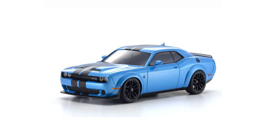 Kyosho RC Model Car ASC MA020N Dodge Challenger SRT Hellcat Redeye B5 Blue MZP451BL