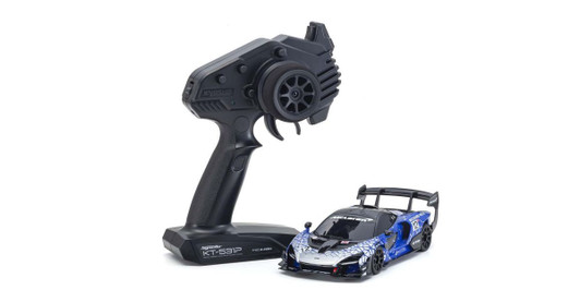 Kyosho RC Model Car Ready Set MINI-Z RWD McLaren Senna GTR Blue 32340BL