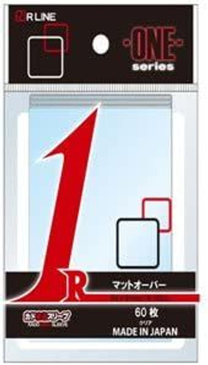 R Line Rounded Corner Sleeve ONE Series Matte Over 60Sleeves Pack