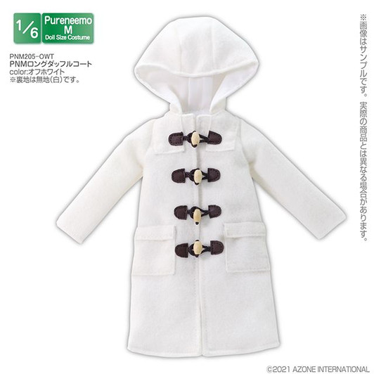 Azone PNM205-OWT 1/6 Pure Neemo M Long Double Coat (Off-white)