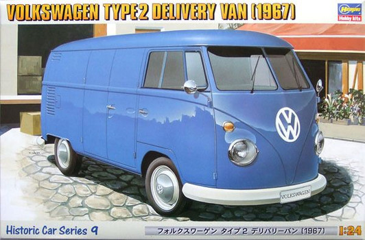 Hasegawa 1/24 Volkswagen Type 2 Deliver Van (1967) Plastic Model