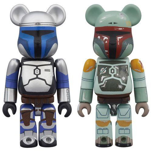 Bearbrick BE@RBRICK Star Wars: Jango Fett & Boba Fett 2PACK