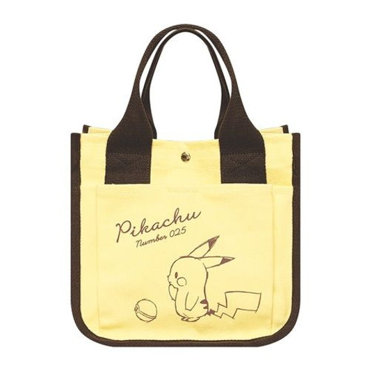 Pokemon Center I Found Something Pocket-Full Mini Tote Bag Pikachu Number025