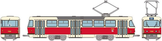 Tomytec World Railway Collection Prague Tram Tatra T3 Type A (N scale)