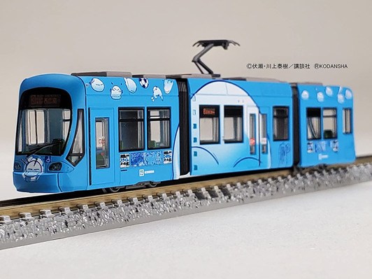 Tomytec Hiroshima Electric Railway Type1000 No.1017 'That Time I Got Reincarnated as a Slime' Wrapping Train (N scale)