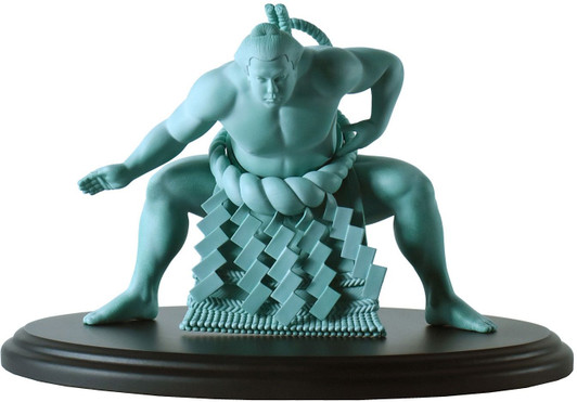 BellFine 58th Yokozuna Chiyonofuji Green Rust Model 1/8 Figure