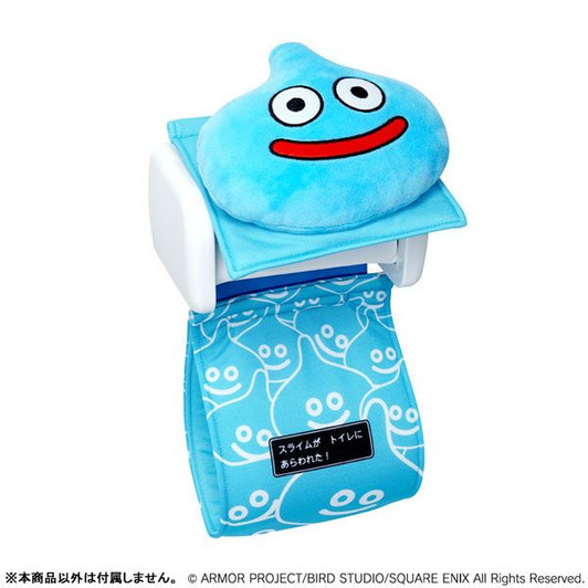 Square Enix Smile Slime: Slime Plush Toilet Paper Cover (Dragon Quest)