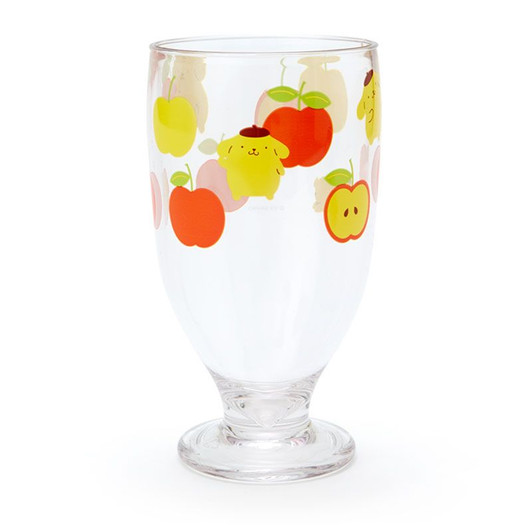 Sanrio Cup Glass Pom Pom Purin (Retro Clear Tableware)