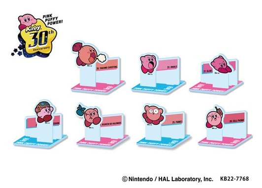 Ensky Kirby 30th Acrylic Stand Collection vol.4 7pcs Box Ensky Kirby 30th Acrylic Stand Collection vol.4 7pcs Box