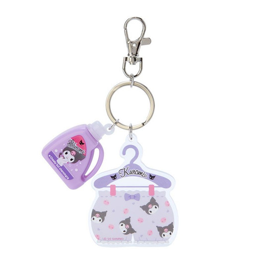 Sanrio Charm Key Chain Kuromi (Sanrio Laundry Day)