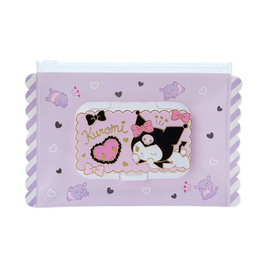 Sanrio Wet Sheet Pouch Kuromi