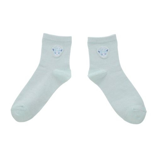 Pokemon Center Middle Socks One Point Arora Vulpix(23-25cm)