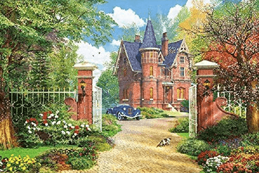 APPLEOne Jigsaw Puzzle 1000-782 Dominic Davison Old Victorian House (1000 Pieces