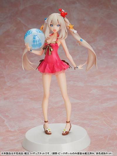 Tokyo Figure Assemble Heroines Caster/Marie Antoinette Summer Queens 1/8 Half Completed Assembly Figure (Fate/Grand Order)