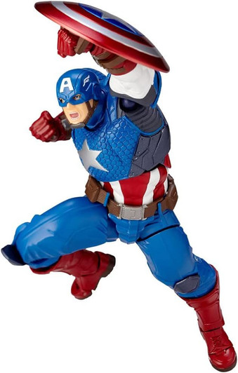 Kaiyodo Figure Complex Amazing Yamaguchi No.007 Captain America Figure