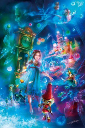 APPLEOne Jigsaw Puzzle 300-289 Fantasy Art The Nutcracker (300 Pieces)