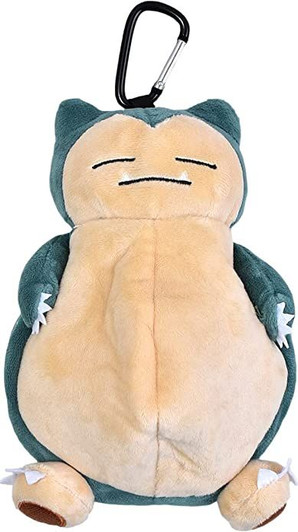 Pokemon Center Plush  Pouch with Carabiner Snorlax