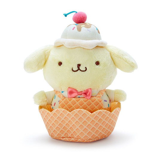 Sanrio Plush Toy Pom Pom Purin (Ice Cream Parlor)