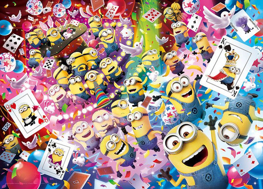 Yanoman 05-1068 Jigsaw Puzzle Minions Magic Show (500 Pieces)