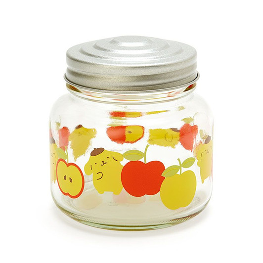 Sanrio Glass Canister Pom Pom Purin (Retro Clear Tableware)